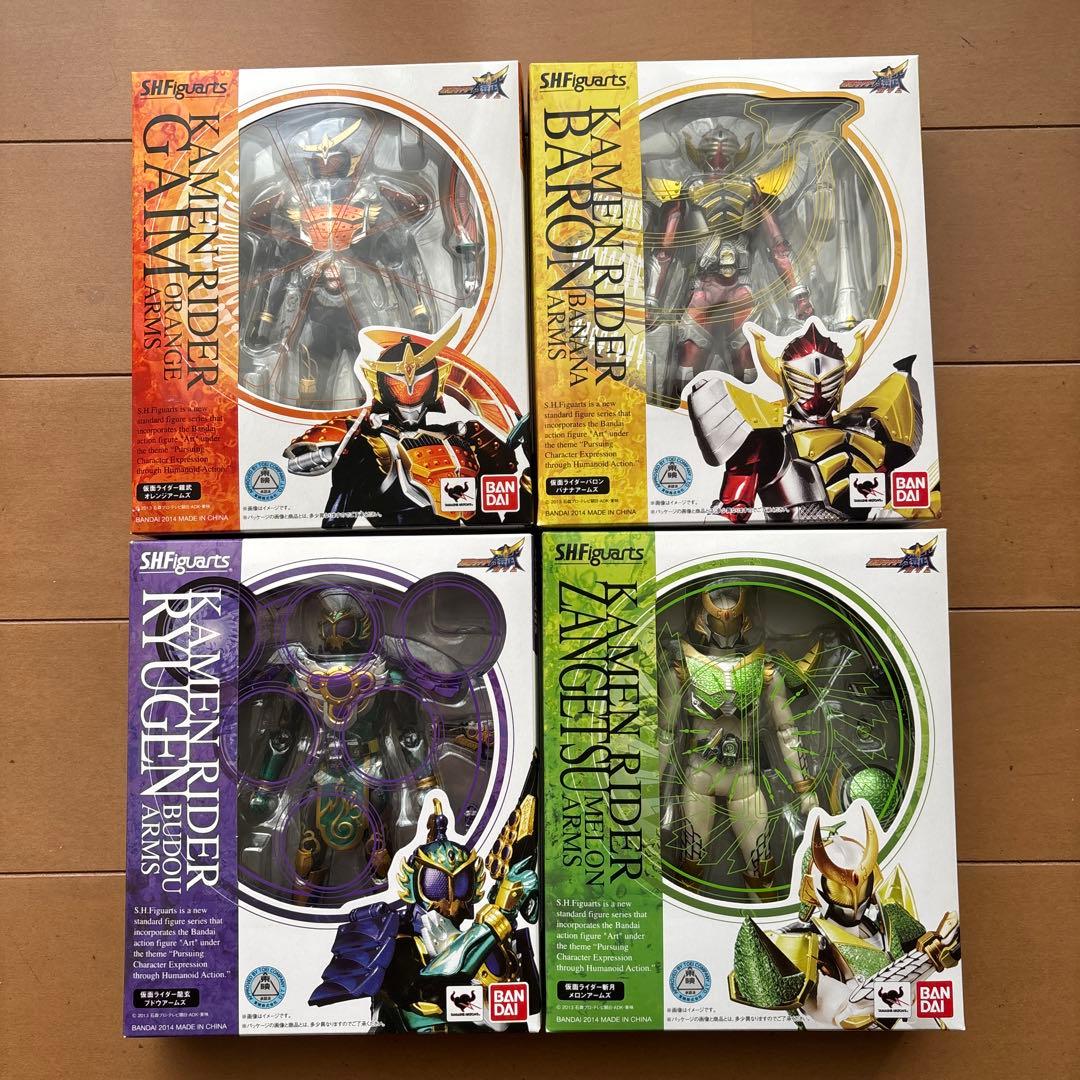 S.H.Figuarts 仮面ライダー鎧武　4種セット