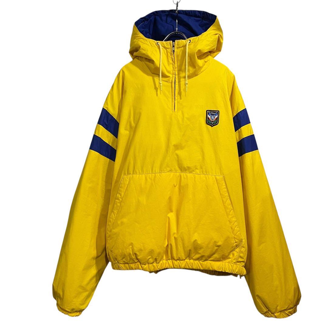 80s Ralph lauren プルオーバーダウンジャケット　ユニクレスト