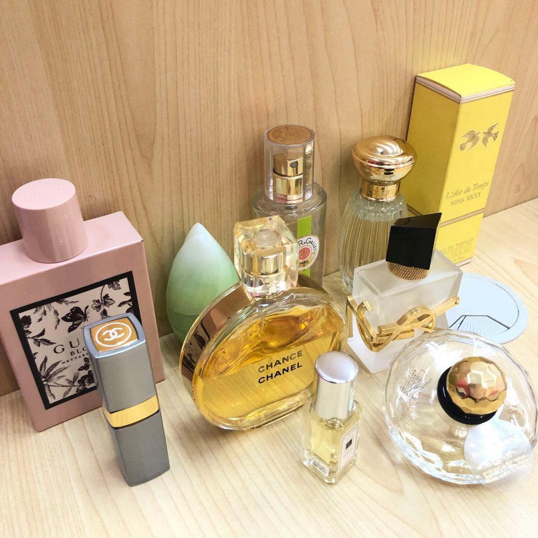 ♥cr463-B172 シャネル・グッチなど　ブランド香水他まとめ売り