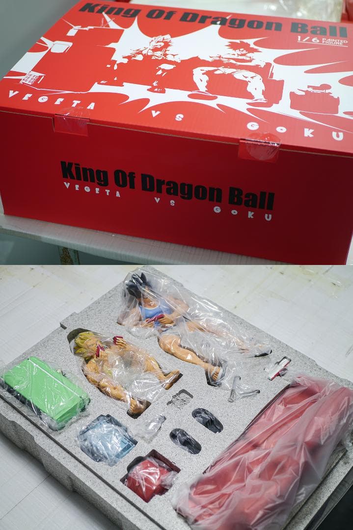 ドラゴンボール ベジータ 孫悟空 ガレージキット フィギュア 1/6