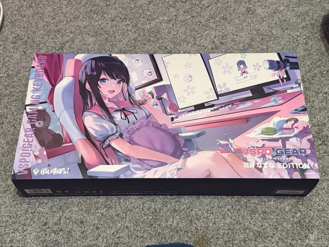 VSPO! GEAR ゲーミングキーボード 花芽なずなEDITION