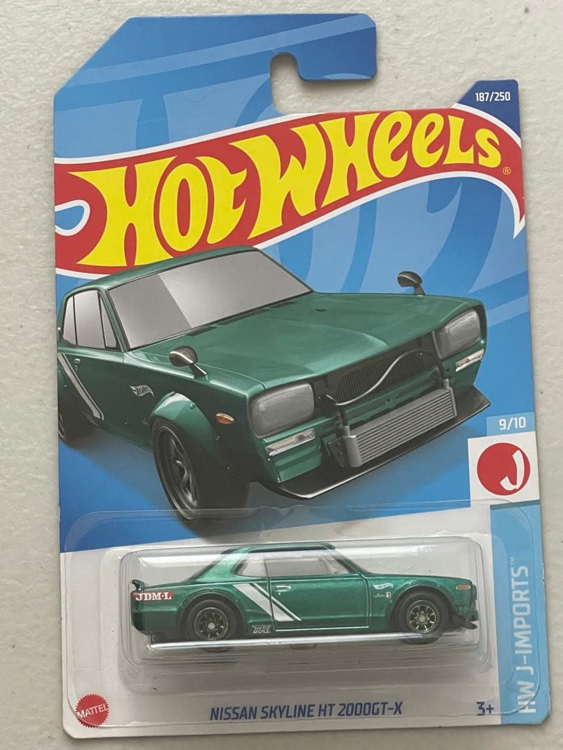 ミニカー Nissan Skyline HT 2000GT-X STH Hot Wheels Super Treasure Hunt 2022 Nissan Skyline 2000 GT-X Hako