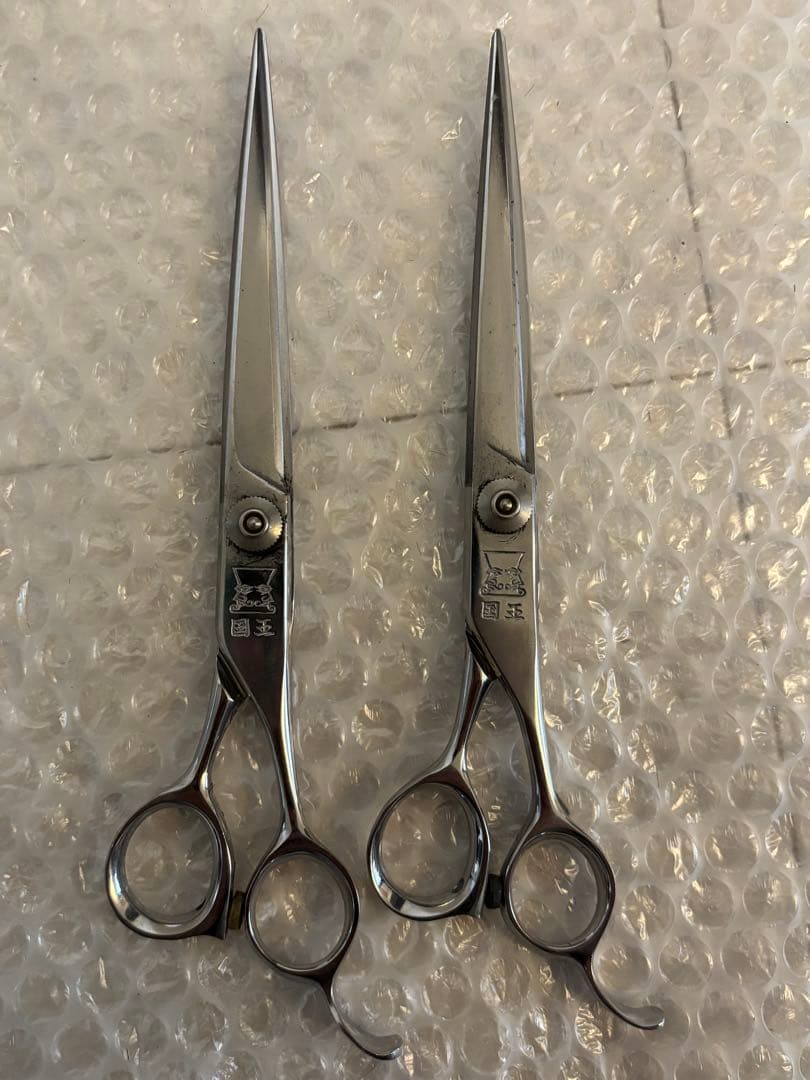 理容 ハサミ 国王 SUPERCOBALT C-1 2本まとめ