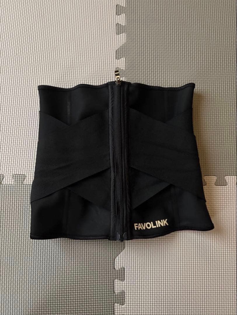 安井友梨監修FAVOLINK EXCEEDベルトS 補整 ウエストシェイパー