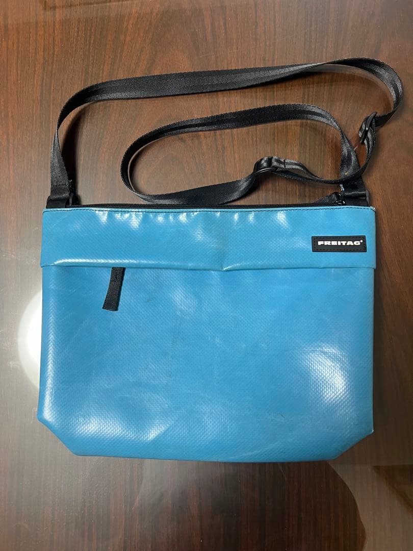 FREITAG 青 メッセンジャーバッグ