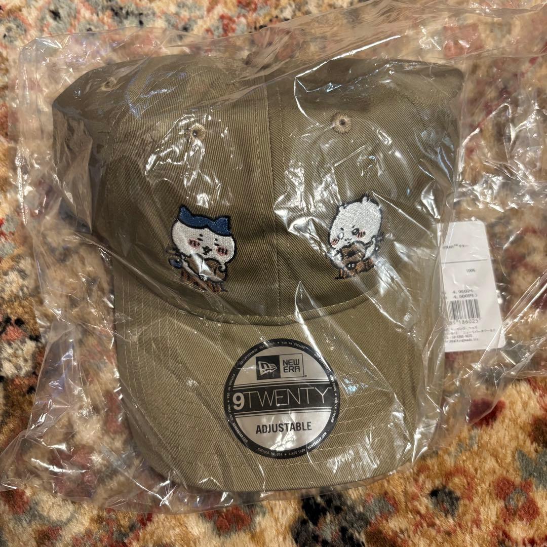 New Era ちいかわ コラボキャップ ブラウン ハチワレ