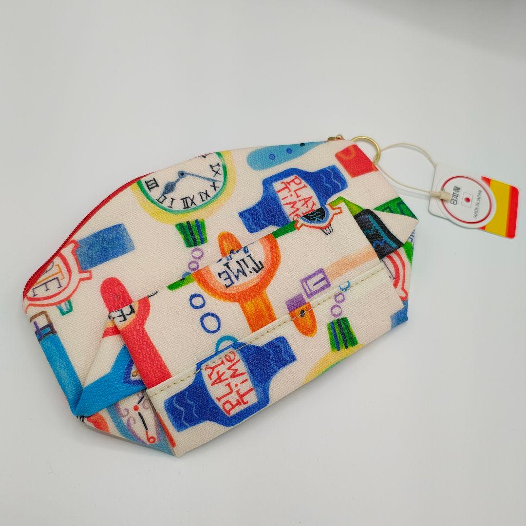 SOAR SOLe ソアソウル がま口バッグ ジャガード織レモン柄 おまけ付き