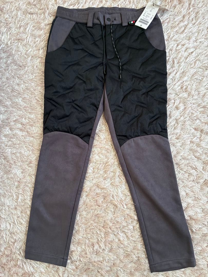 g-stageゴルフ　マイクロスエード ダウン パンツ　ブラック46 L