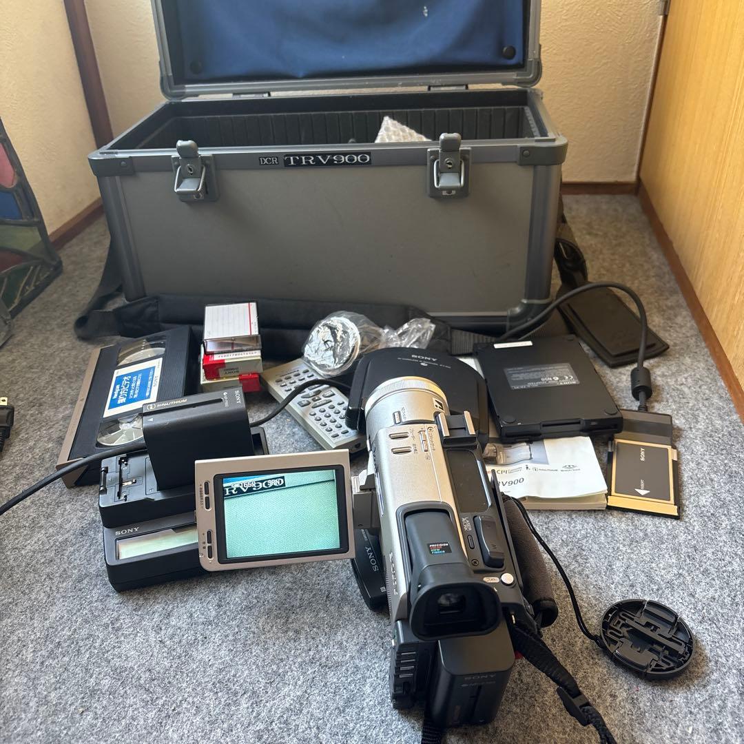 Sony TRV900 ビデオカメラ 本体　FA-P1 Sony PCカード接続