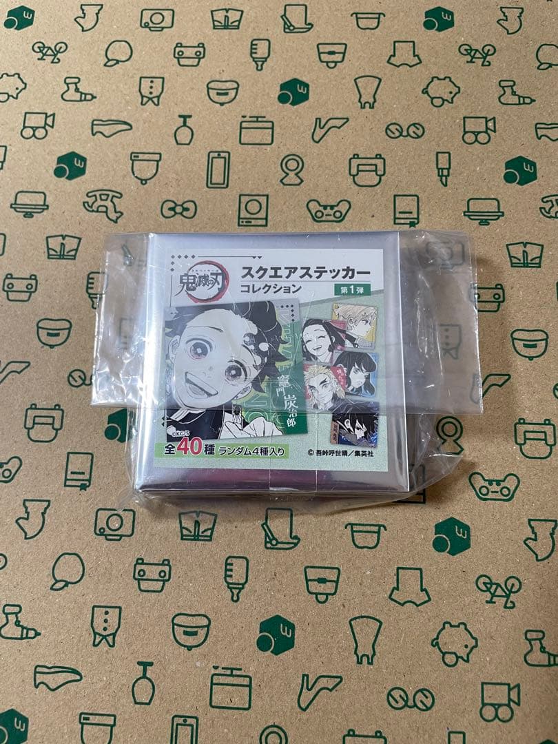 鬼滅の刃 スクエアステッカーコレクション - メルカリ