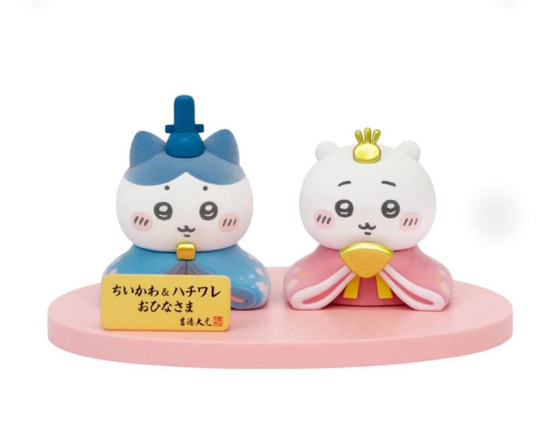 【正規品】ちいかわ 雛人形 ひな人形 ハチワレ 吉徳