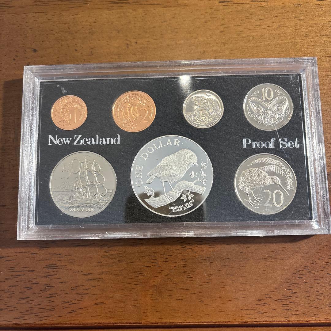 NEWZEALAND proof set 1984プルーフコインセット - メルカリ