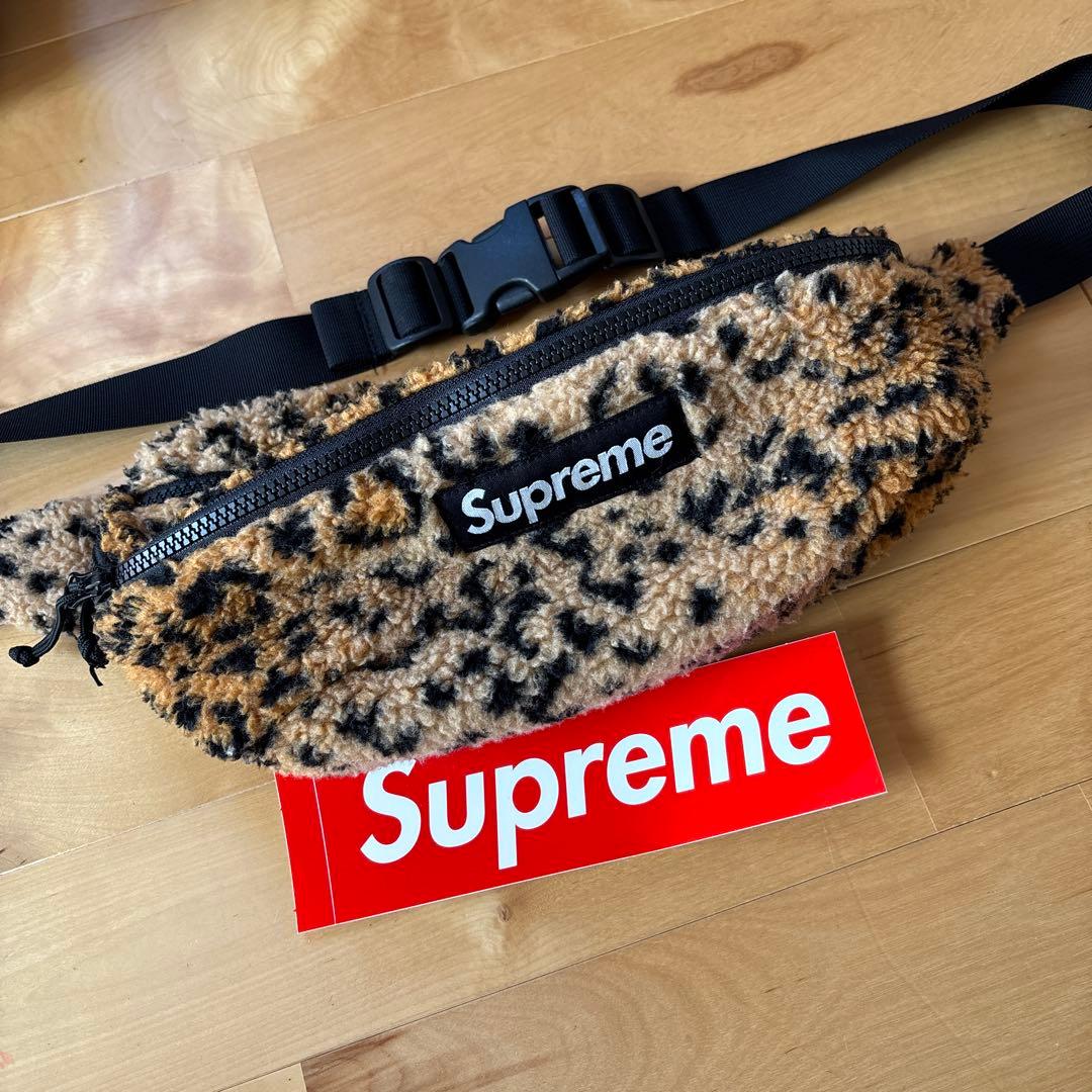 Supreme ボディバッグ ヒョウ柄