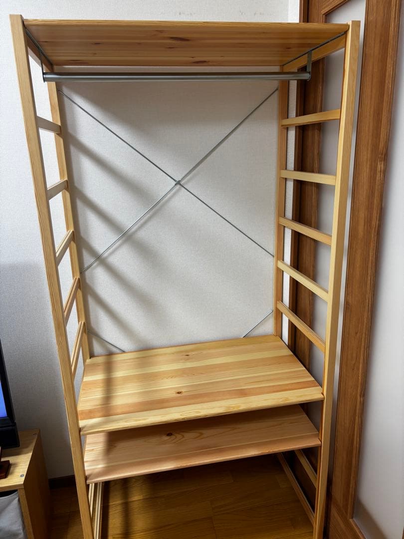 【専用】無印良品 パイン材ユニットシェルフ・ワードローブ