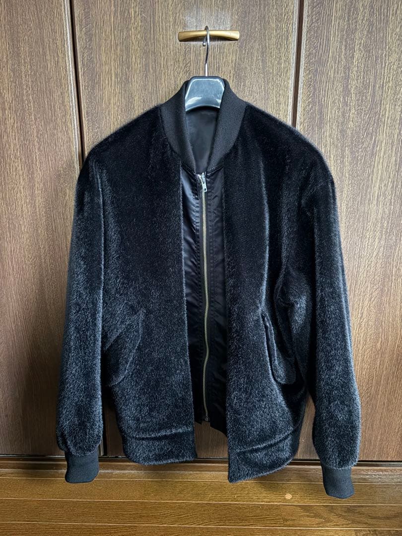 TOGA フェイクファードッキングボンバージャケット