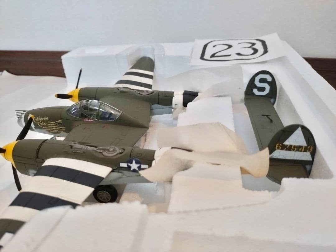 双胴の悪魔 ライトニングP38 LIGHTNING フランクリンミント 1/48