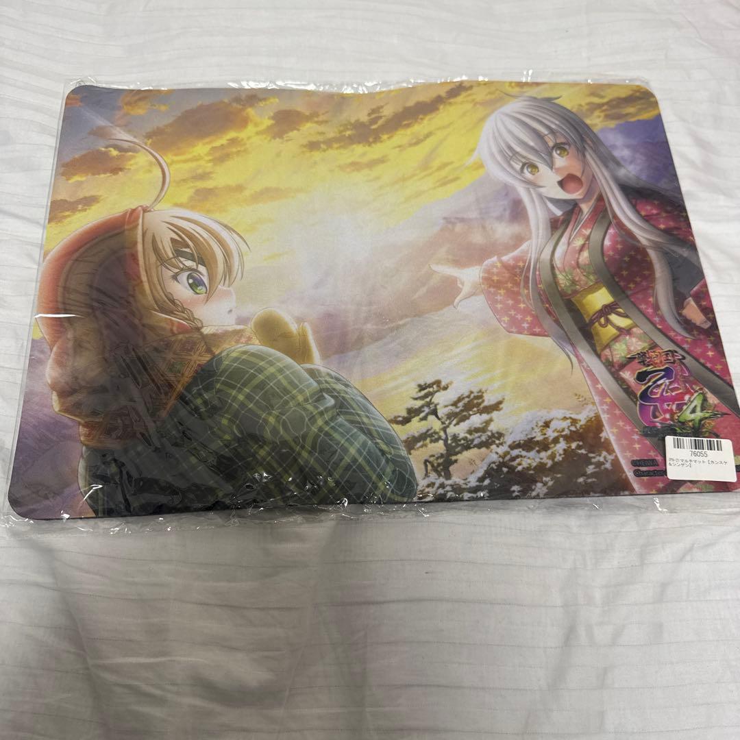 山本カンスケ＆武田シンゲン A3マルチマット 「戦国乙女 ぱちくじ第9弾