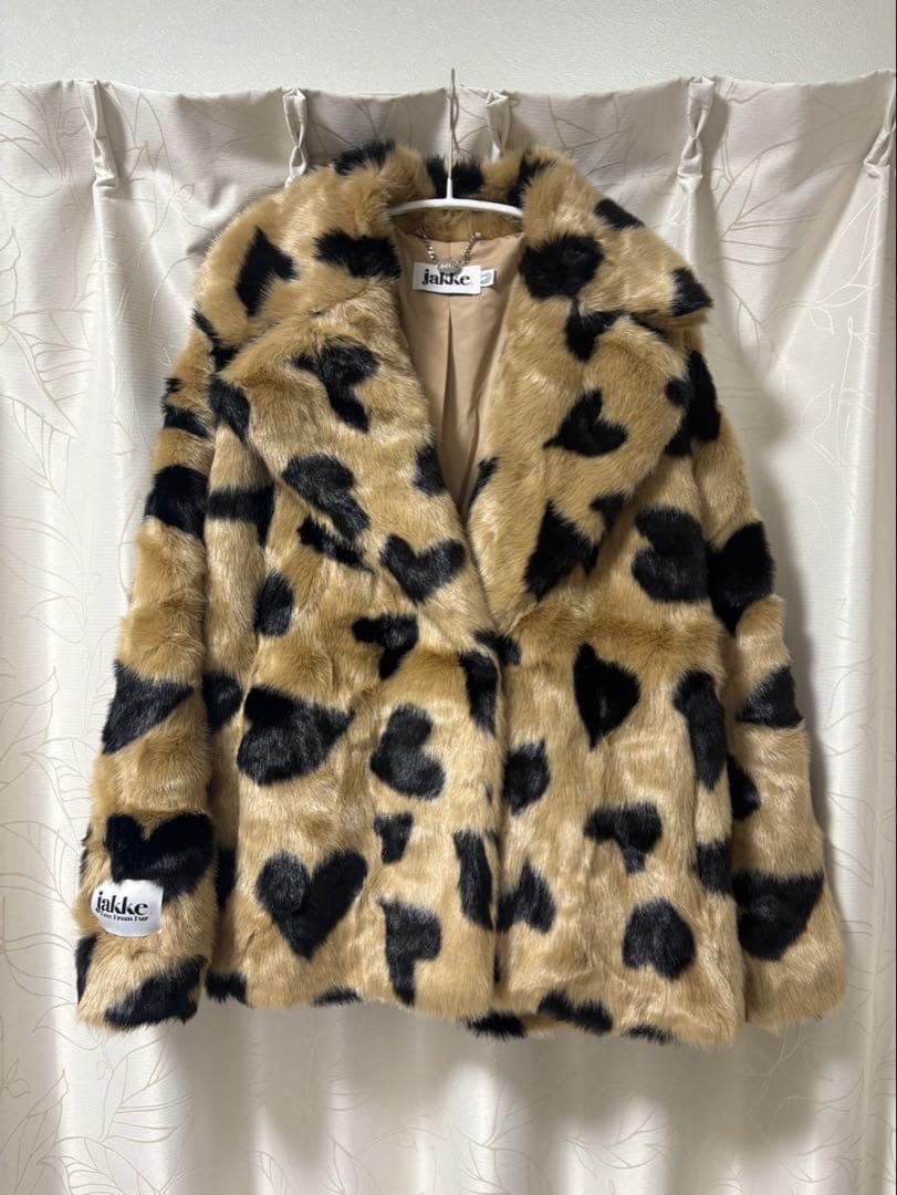 最終sale)jakke ファーコート ジャッキー ジャケット ほぼ新品 - メルカリ