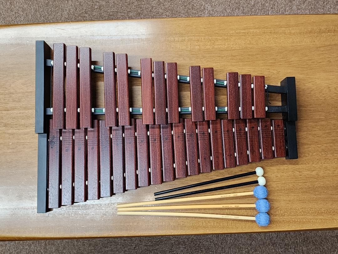 ヤマハ 木琴 TX-6 + ヤマハ マレットMR-2040 3本