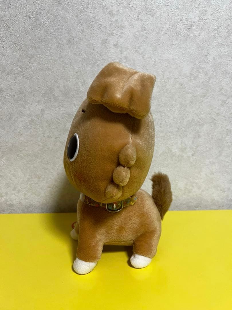 激レア】サンリオ ちびまる 豆柴 ぬいぐるみ 首輪付き 美品 希少 タグ