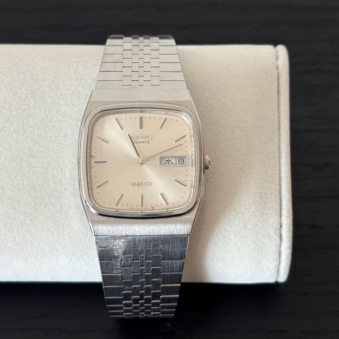 ア*イ様 SEIKO MAJESTA セイコー マジェスタ スクエアフェイス