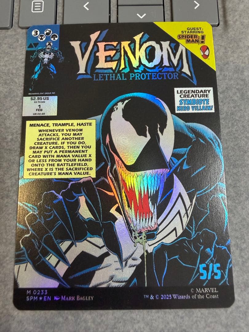 最安値 MTG エディ・ブロック / ヴェノム クラシックコミック FOIL