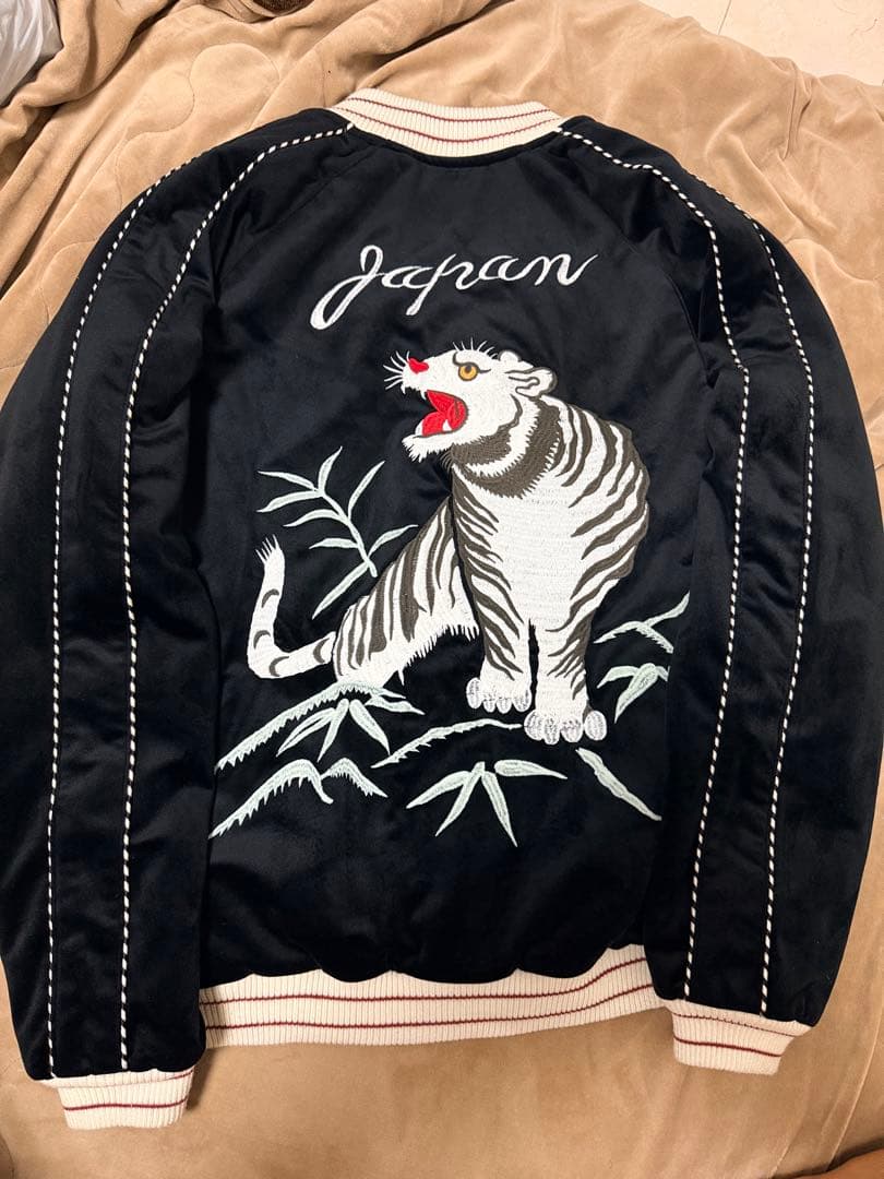 別珍 HOUSTON 虎 日本限定 スカジャン vintage unisex
