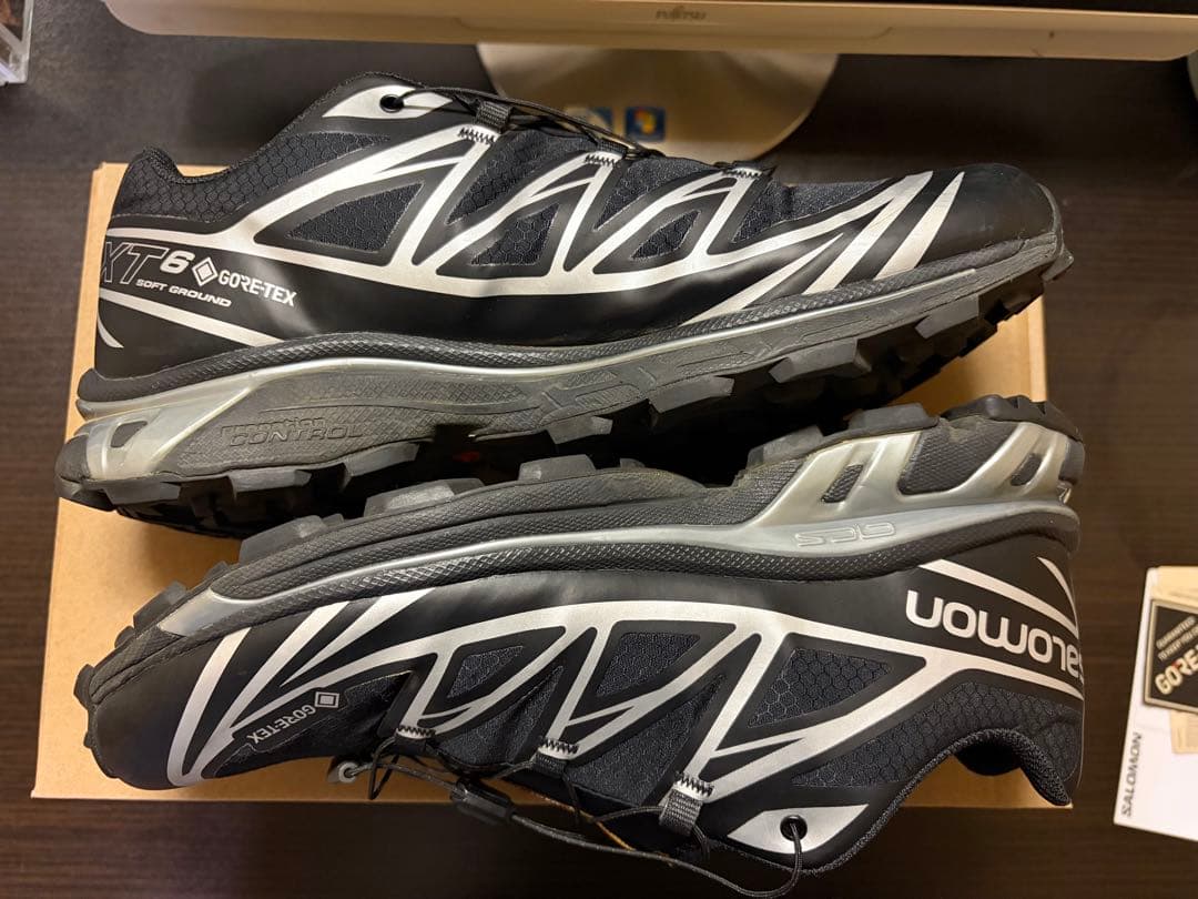靴 Salomon XT-6 GORE-TEX 27.5cm blacksilver