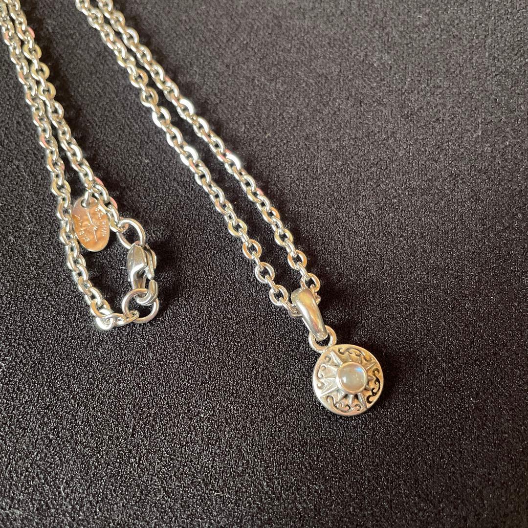 SAAD アラベスク ムーンストーン ネックレス シルバー925