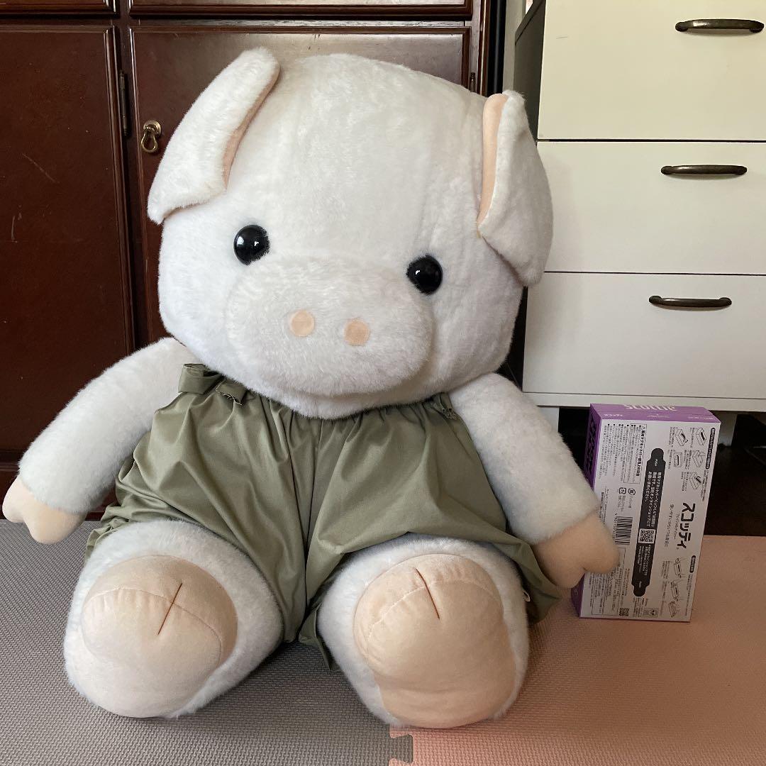 ぺぺブー サンエー ぬいぐるみ ぶた 特大 - メルカリ