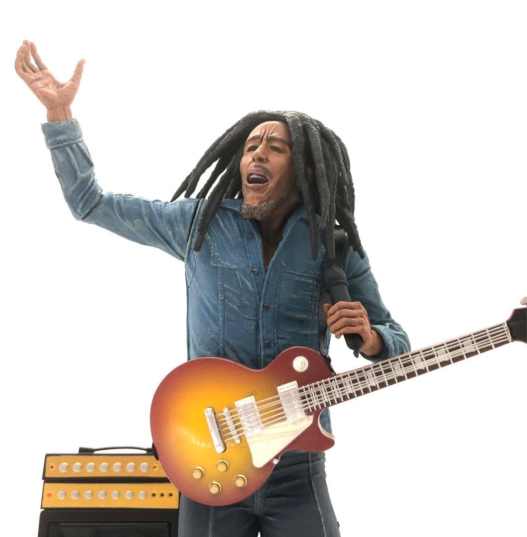 BOB MARLEY ボブマーリー フィギュア ギター＆アンプセット - メルカリ