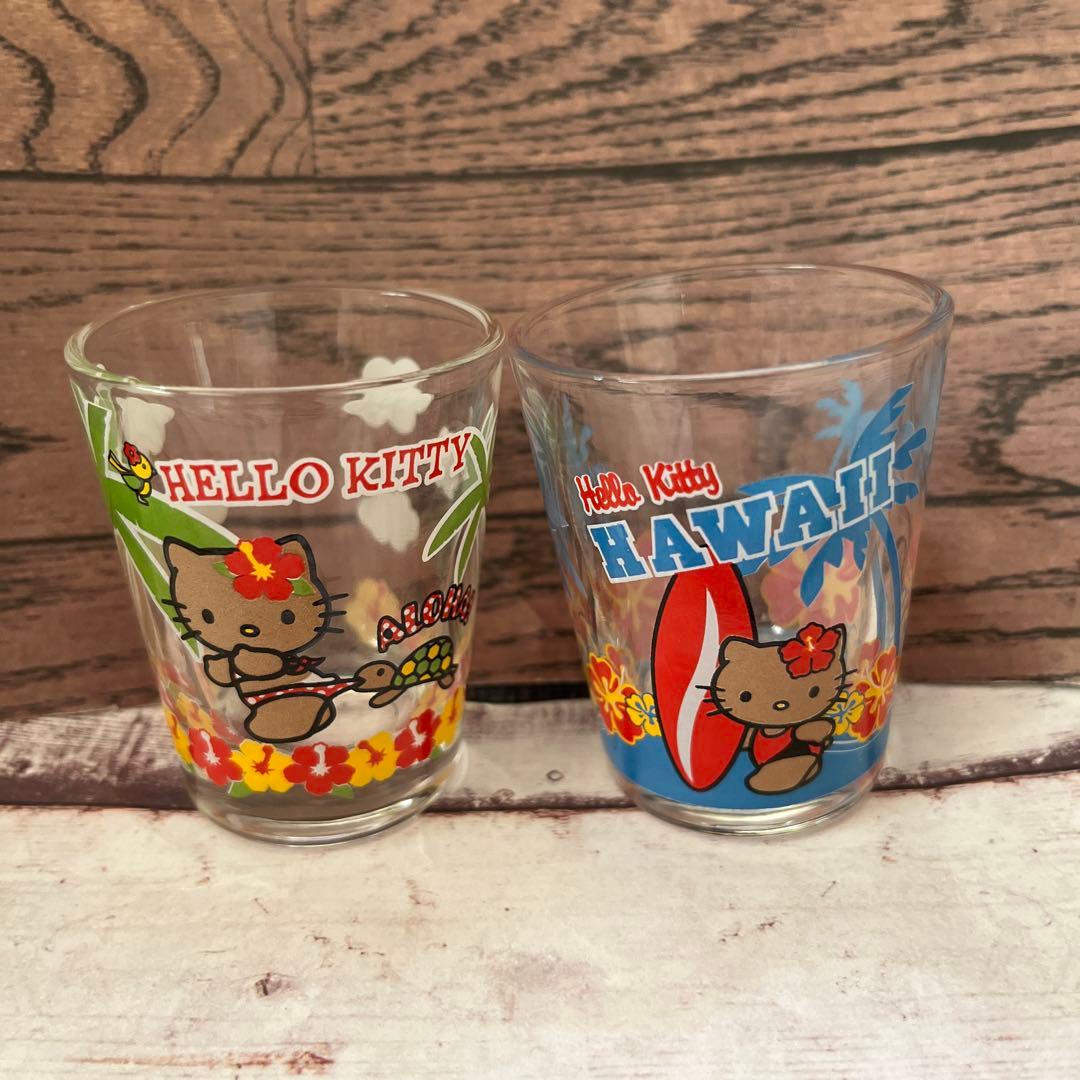 サンリオ ハローキティ ハワイ 日焼けキティ ショットグラス ミニ