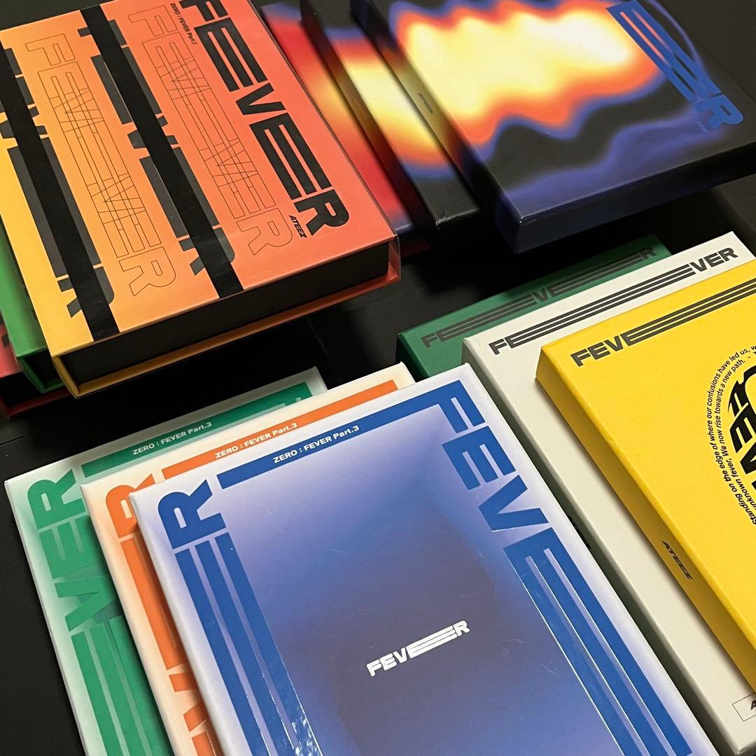 ATEEZ FEVER全種 アルバム12枚セット
