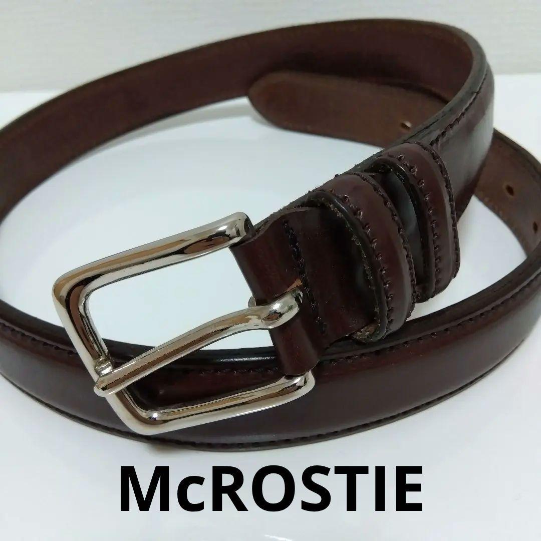 McROSTIE（マクロスティ） ベルト　 スコットランド製