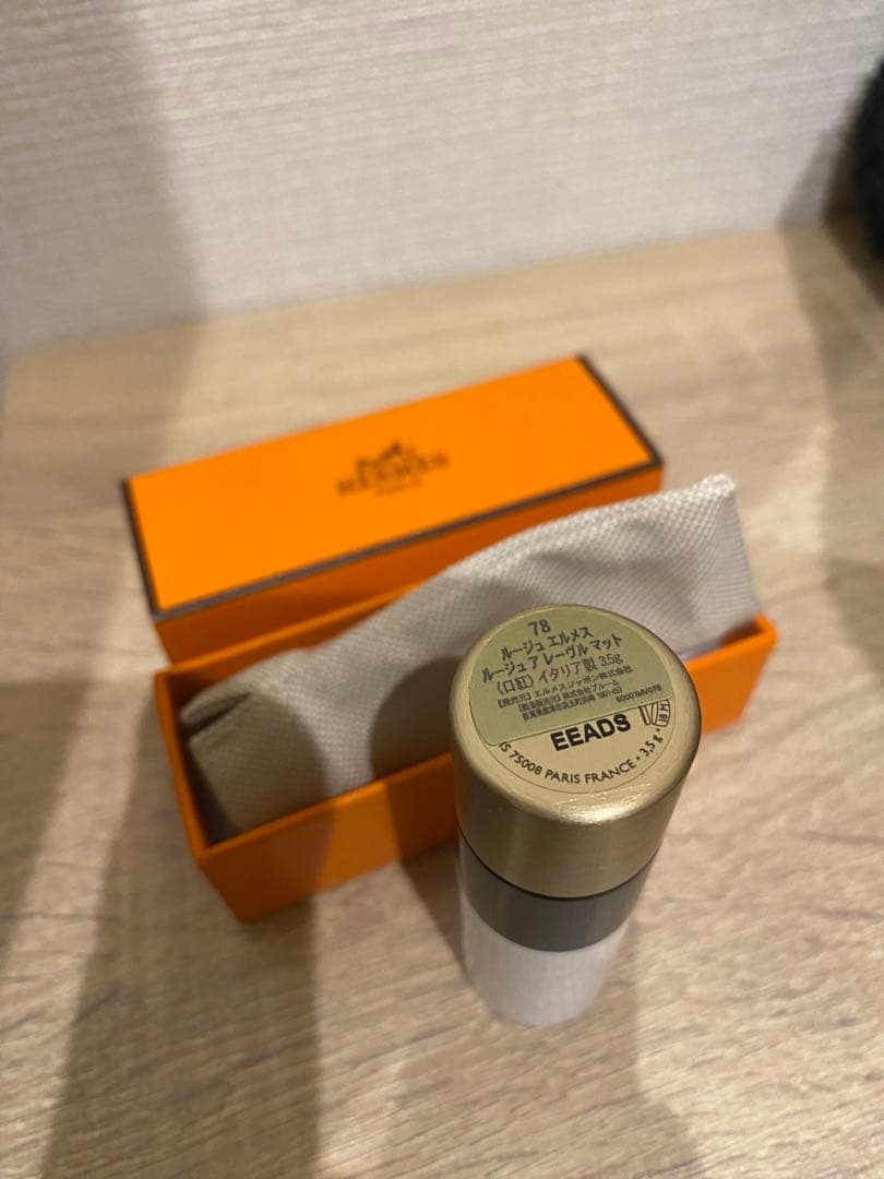 HERMES ルージュ エルメス 78 ローズ・ヴェロア - メルカリ