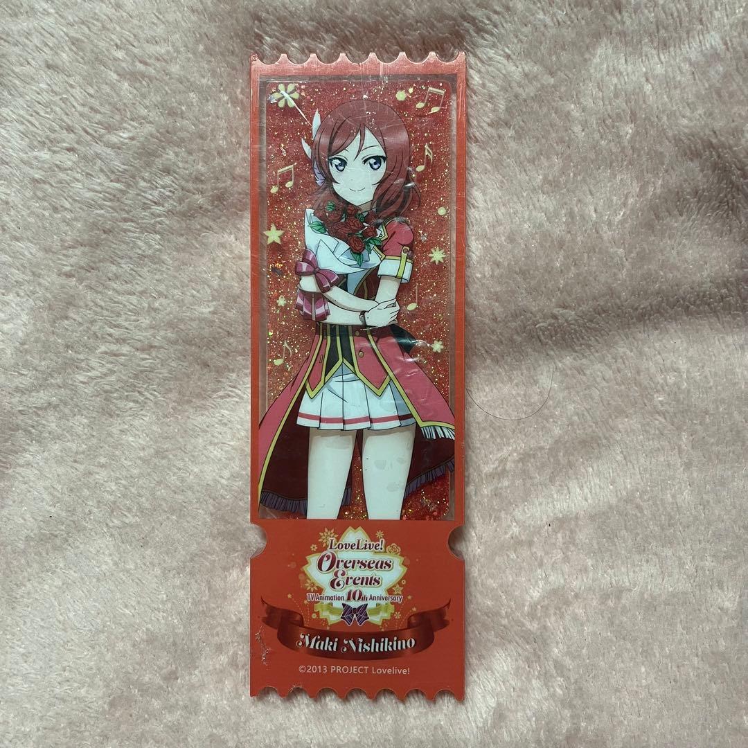 ラブライブ μ's VIP特典 台北Overseas Events 西木野真姫