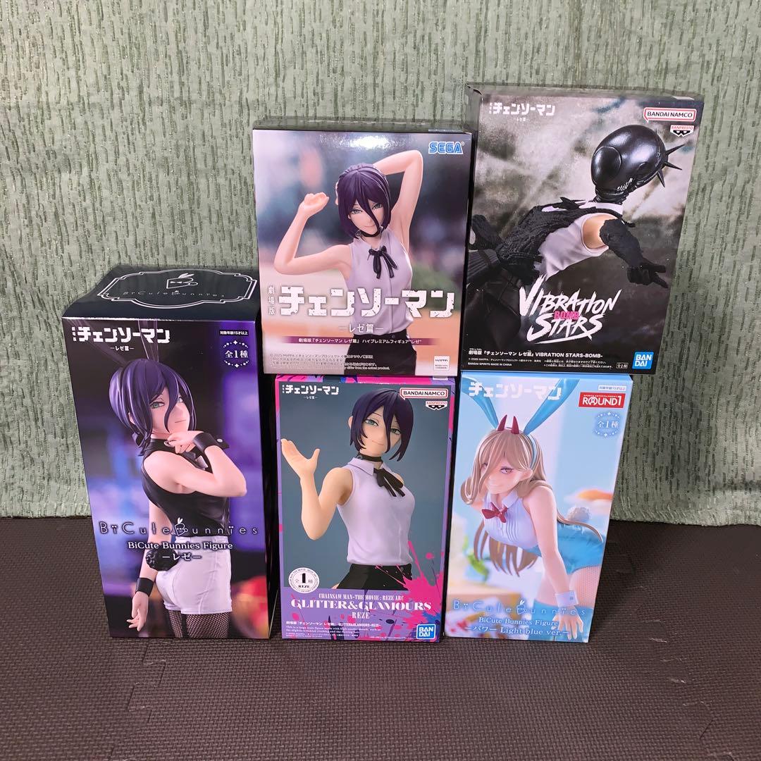 プライズフィギュア チェンソーマン まとめ売り 5点