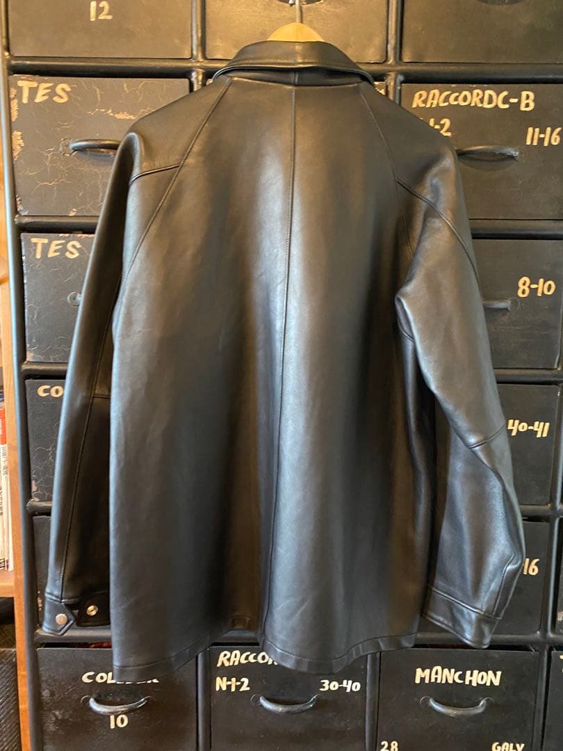 Schott ショット beauty&youth別注 レザーコーチジャケット L - メルカリ