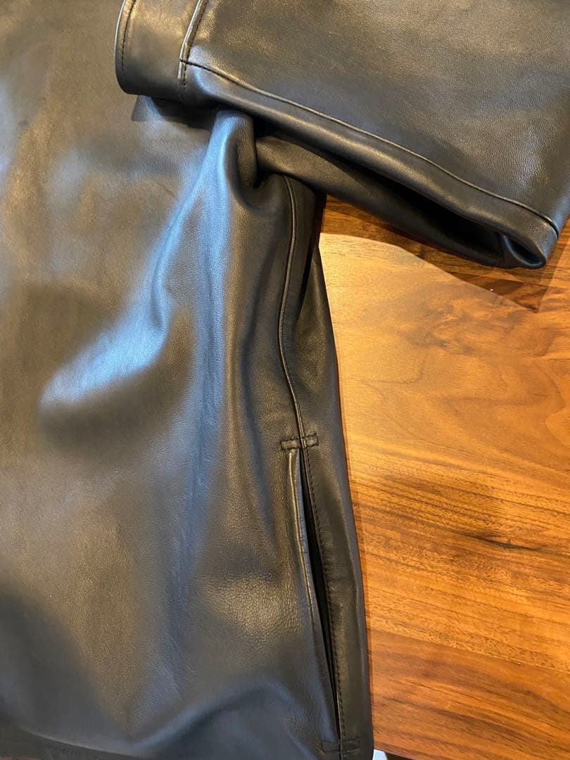 Schott ショット beauty&youth別注 レザーコーチジャケット L - メルカリ