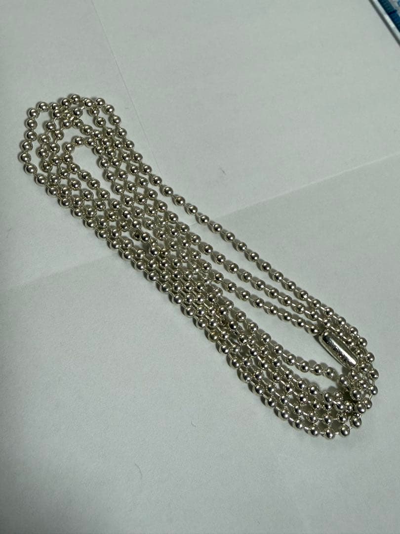 クロムハーツ　純正ボールチェーン　30インチ