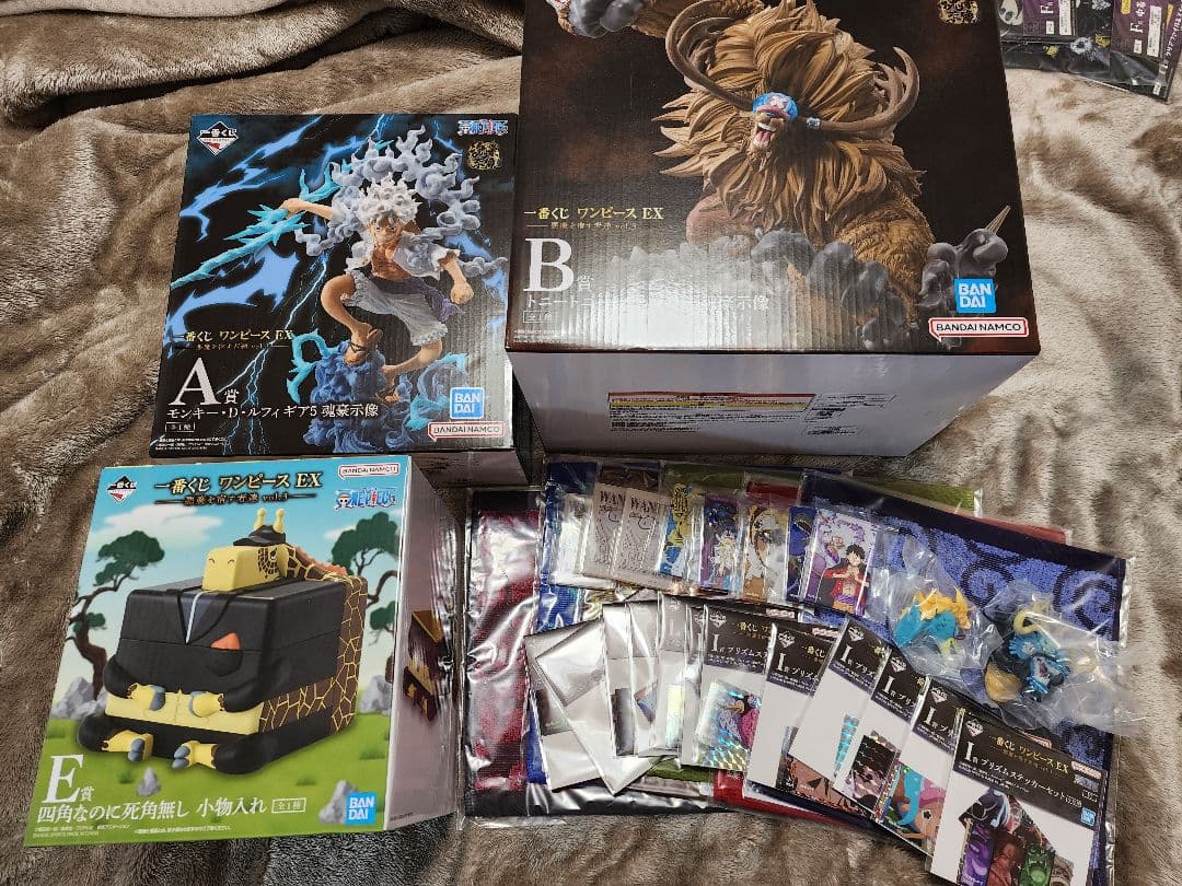 一番くじ ワンピース EX A B E F賞 フィギュア おまけ付き