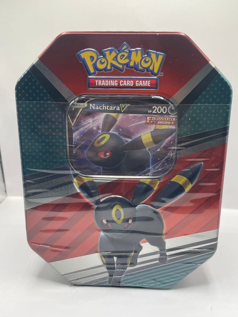 超希少 ドイツ語版 ブラッキー tin缶 公式品 ポケモンカード