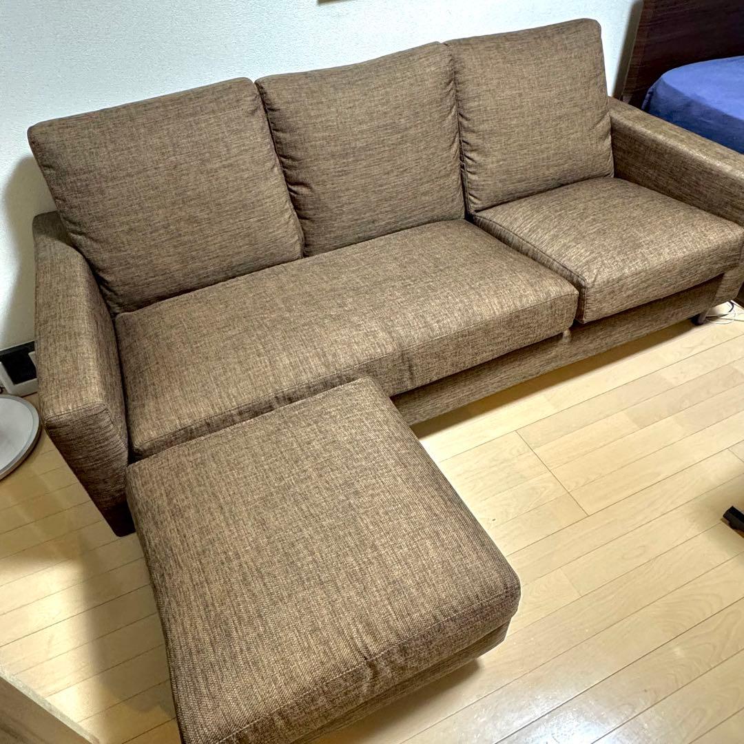 s*.様 【東京都中野区 引き取り限定】ニトリ 3人掛けカウチソファ