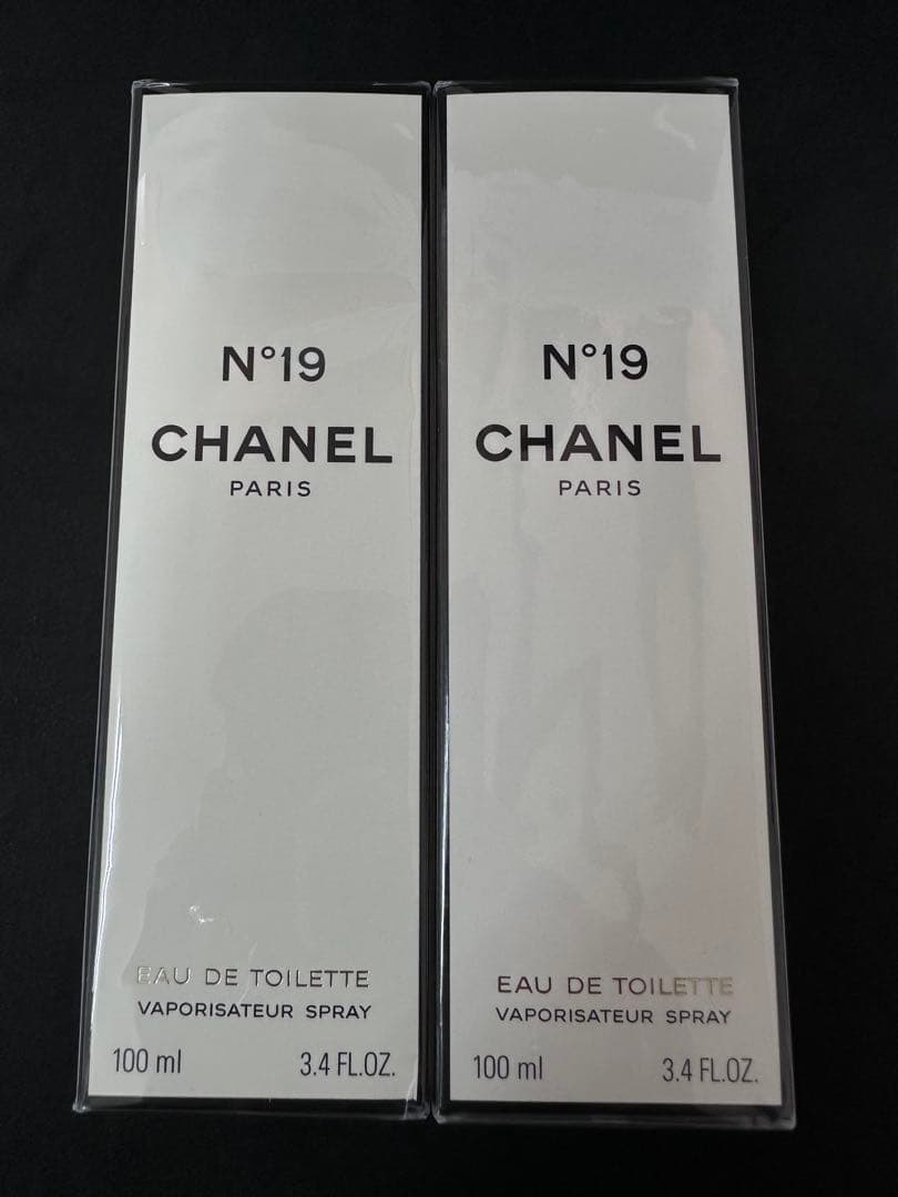 未開封 CHANEL シャネル No19 香水 オーデトワレ 100ml ２本
