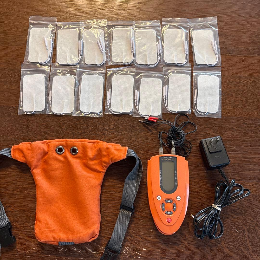 EMSシェイプビートエックス電池式 電極パッド14枚付き