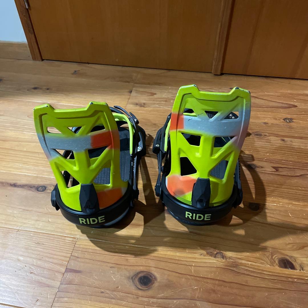 EDMondRIDE スノーボードビンディング イエロー/ブラック A-8