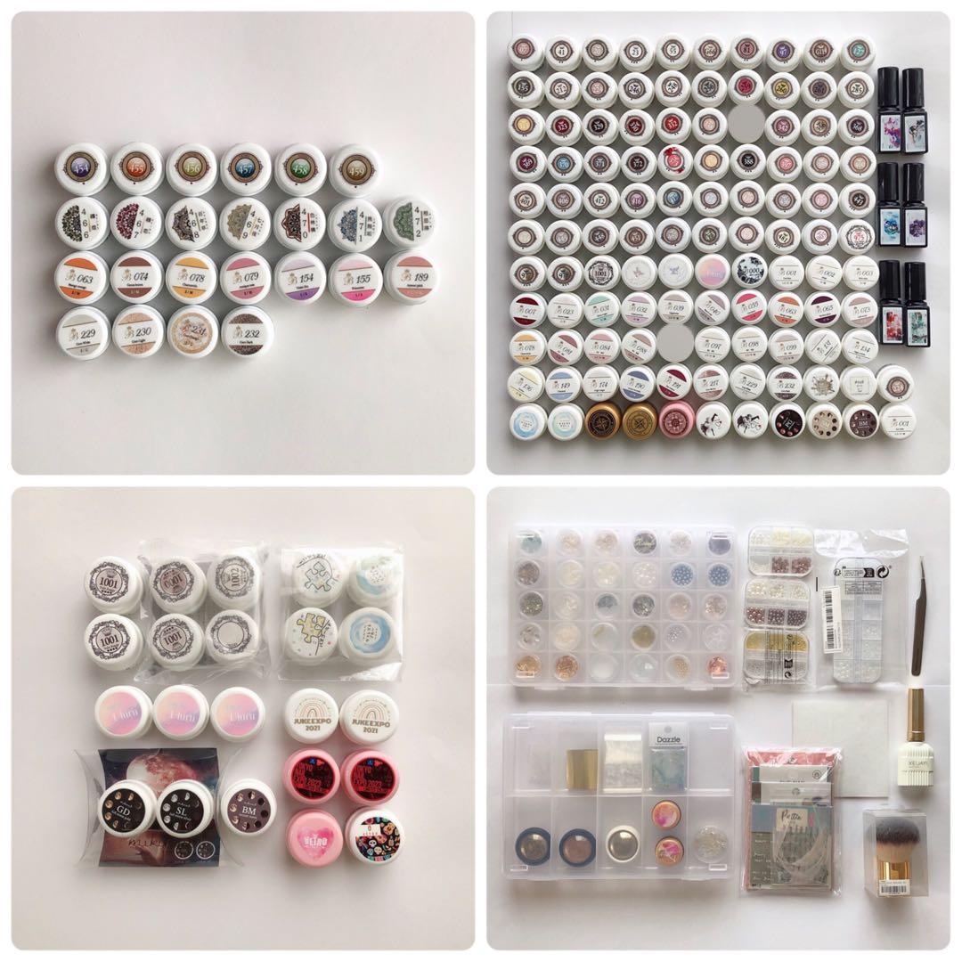 お得☆VETRO カラージェル162色＆パーツ類セット