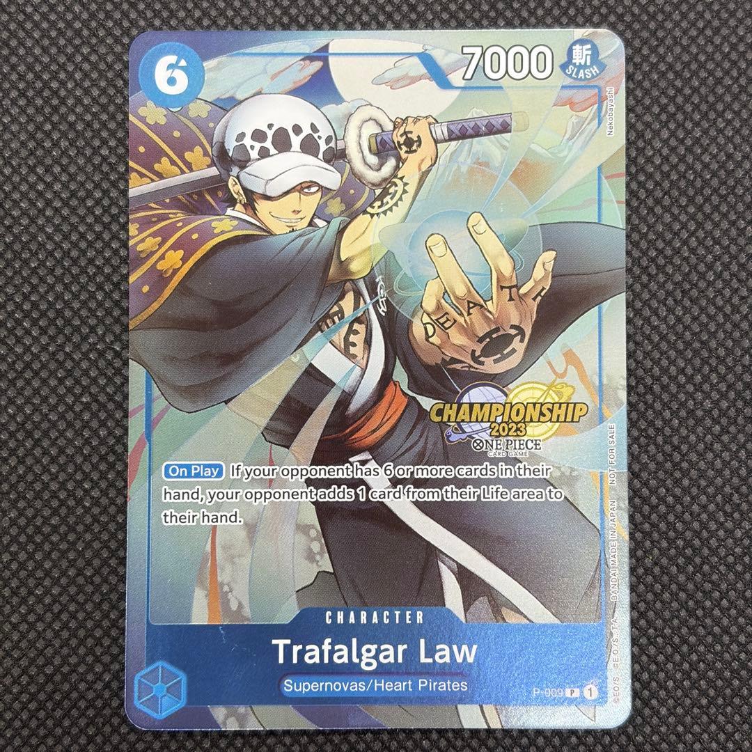 チャンピオンシップCS2023 トラファルガー ロー 海外プロモ③ - メルカリ