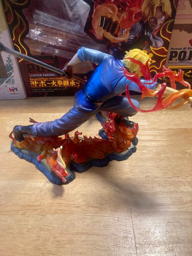 美品】ワンピース POP エース15th LIMITED サボ 火拳継承 - メルカリ