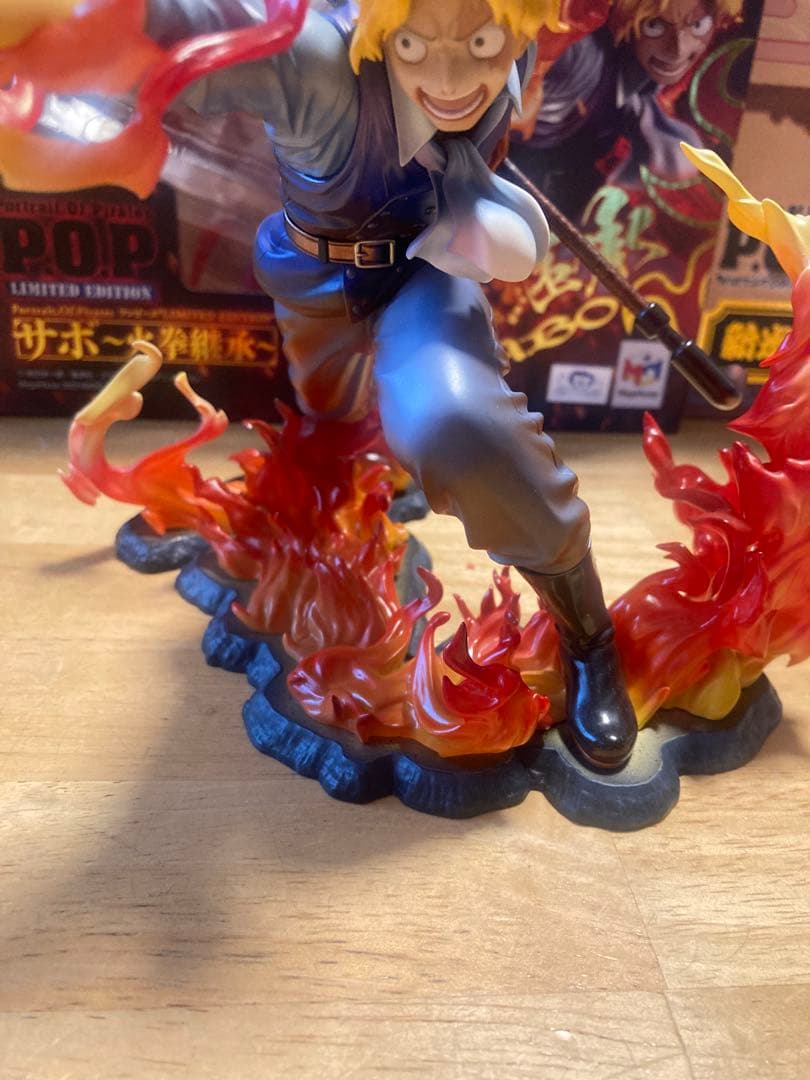 美品】ワンピース POP エース15th LIMITED サボ 火拳継承 - メルカリ